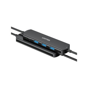 Unitek KVM Hub 10 Gbps – przełączanie między 2 hostami, 3×USB-A