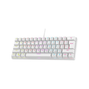 Klawiatura przewodowa Rampage PLOWER K60 biały