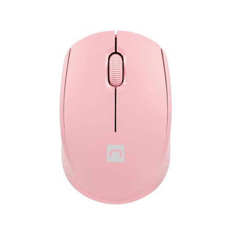 MYSZ NATEC STORK BEZPRZEWODOWA 1600DPI RÓŻOWA OPTYCZNA USB
