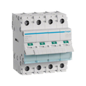 Modułowy rozłącznik izolacyjny 4P 63A 400VAC SBN463