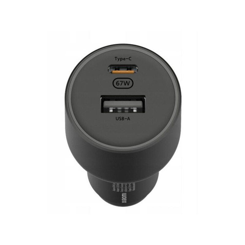 Ładowarka samochodowa Xiaomi Car Charger 67W (USB-A + Type-C)