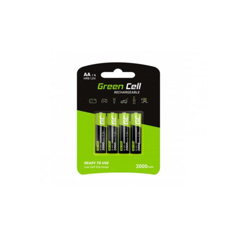 AKUMULATORKI Green Cell 4x AA HR6 2000mAh GR02