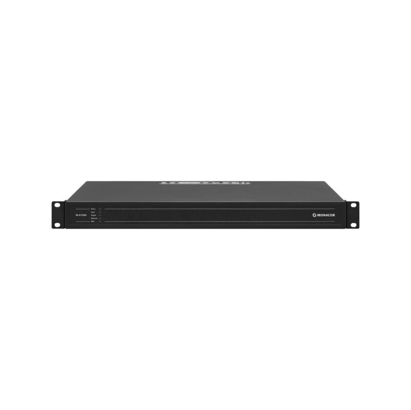 Wielofunkcyjny, 8-strefowy wzmacniacz matrycowo-miksujący, 8 x 125W, 4 x 250W PA-8125DX MONACOR