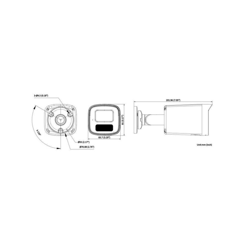 Kamera IP HIKVISION DS-2CD1T47G2H-LIU 2.8mm PL