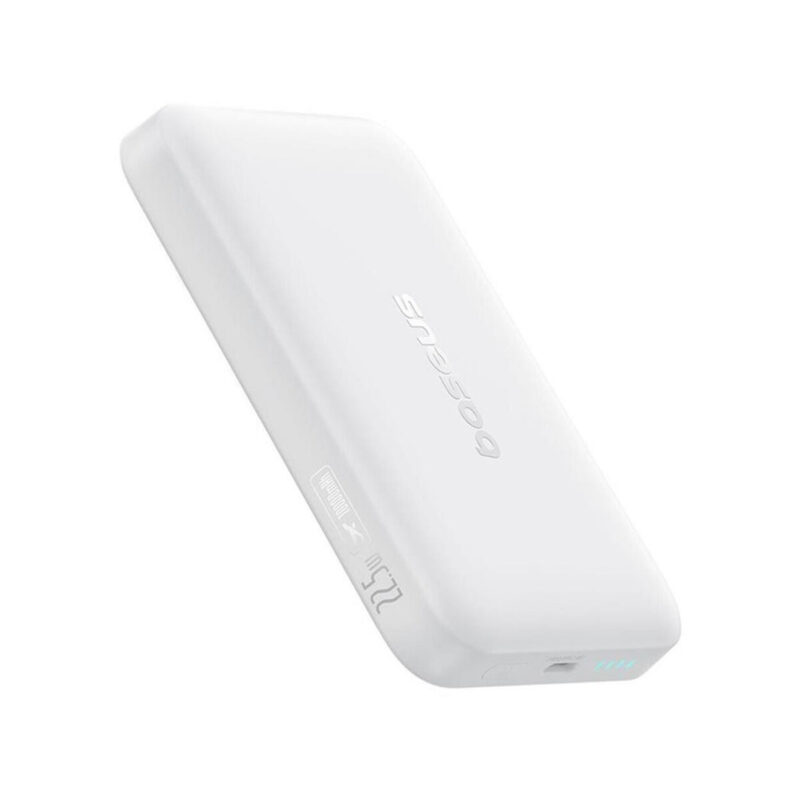 246e961c378ec7c2c7da5491d6986f8a_original Powerbank Baseus EnerFill FM11 Ultra-Mini 10000 mAh 22,5 W PD 3.0 QC 3.0 biały MagSafe + kabel USB-C