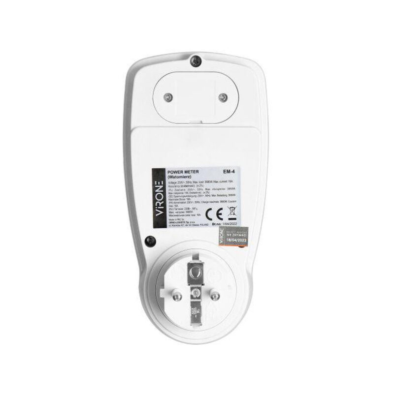 Watomierz jednotaryfowy, kalkulator energii VIRONE EM-4