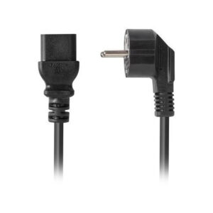 KABEL ZASILAJĄCY (SERWEROWY) CEE 7/7 IEC 320 C19 16A 1.8M WTYCZKA KĄTOWA VDE Lanberg