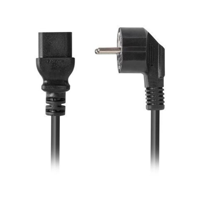KABEL ZASILAJĄCY (SERWEROWY) CEE 7/7 IEC 320 C19 16A 1.8M WTYCZKA KĄTOWA VDE Lanberg