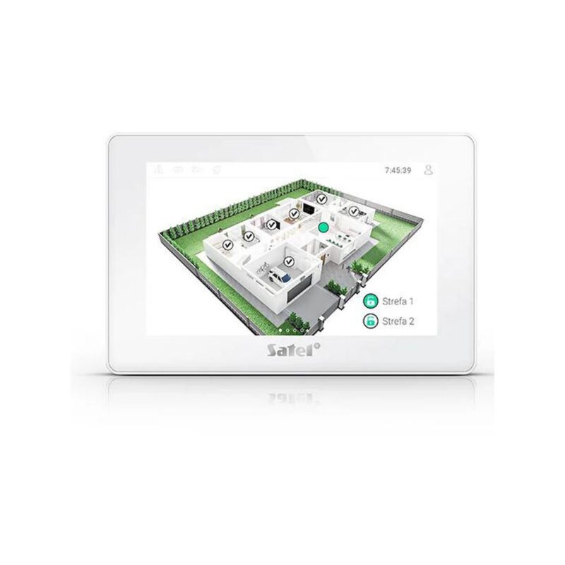 SATEL Manipulator z ekranem dotykowym 7" INT-TSH2R-W biały