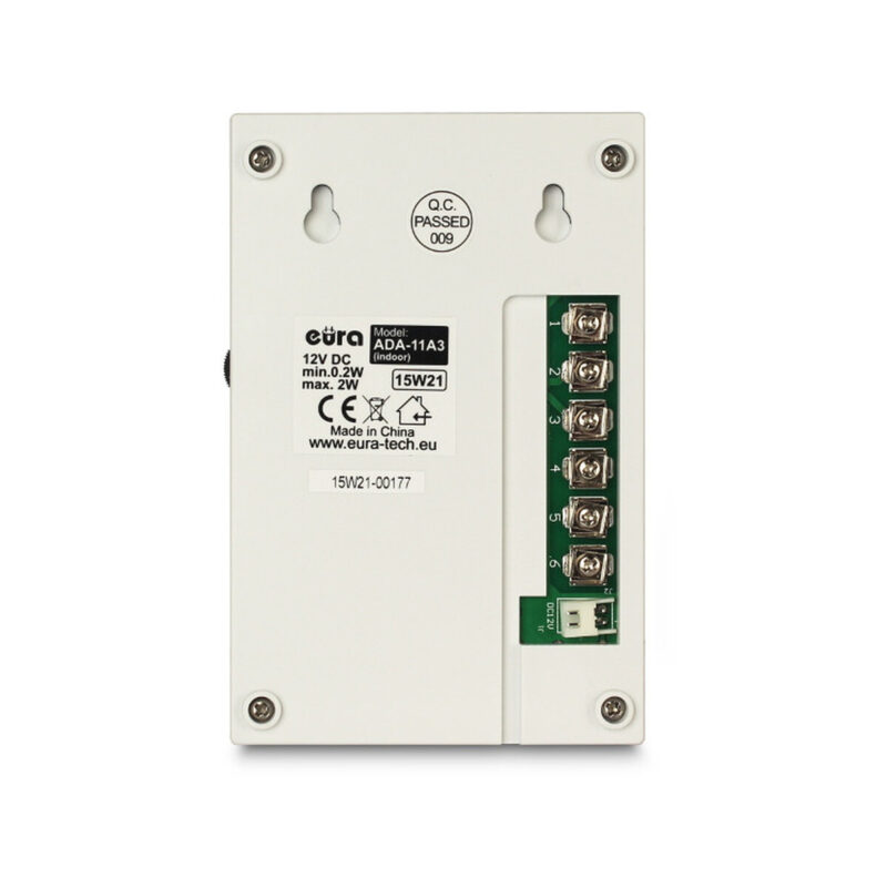 EURA ADP-11A3 Domofon głośnomówiący, bezsłuchawkowy, dwie słuchawki