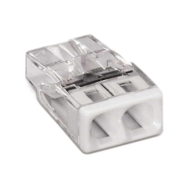 Szybkozłączka uniwersalna DRUT 2x 0,5-2,5mm2 WAGO 2273-202 100szt.