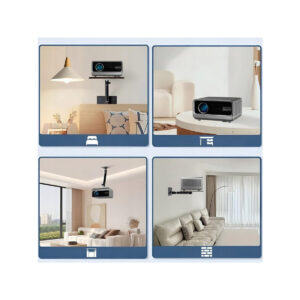 Rzutnik Android Google TV FULL HD 4K 39000lm WiFi Przenośny SMART Zenwire G60