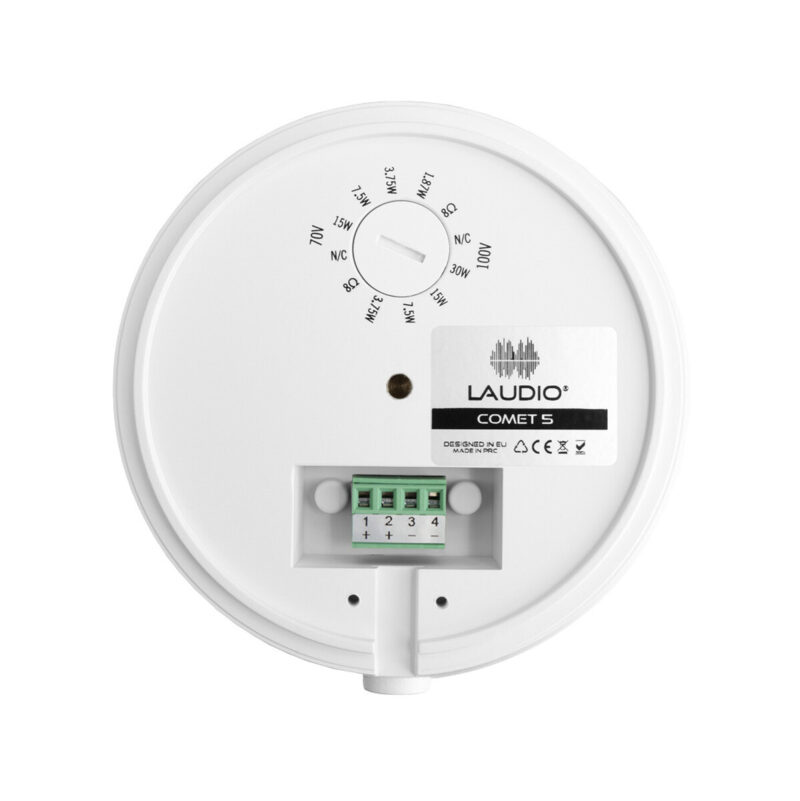 LAUDIO COMET 5 - Głośnik wiszący 100V / 8Ω Biały