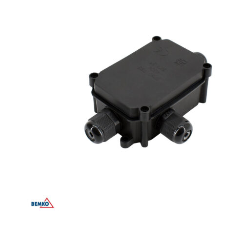 Hermetyczna puszka łączeniowa z dławicami x4 IP66