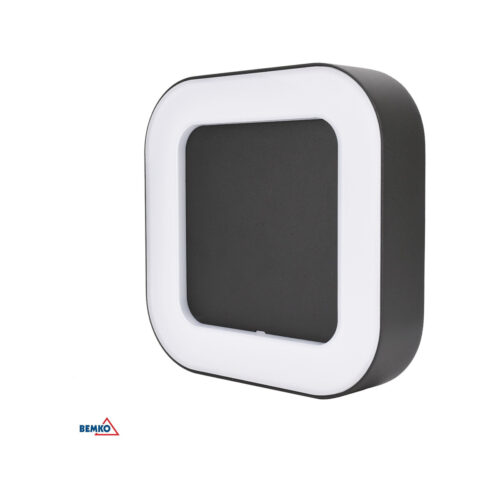 Oprawa elewacyjna VALIT 10W 4000K 850LM IP65 200X45MM okrągła grafit