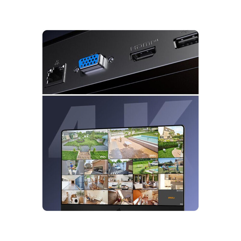 Rejestrator IP Imou NVR-N118-8A0E-P 18- kanałowy