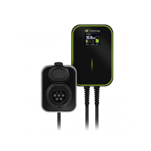 ŁADOWARKA DO SAMOCHODÓW ELEKTRYCZNYCH Green Cell WALLBOX POWERBOX 22kW RFID Type 2 3-FAZ EV15RFID