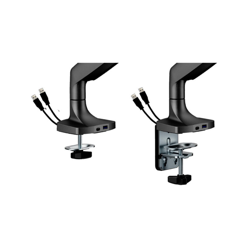 Uchwyt do monitora 17”-45” Spacetronik SPA-S110B USB