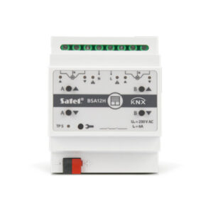 SATEL KNX 2-kanałowy aktor żaluzjowy 230V AC KNX-BSA12H