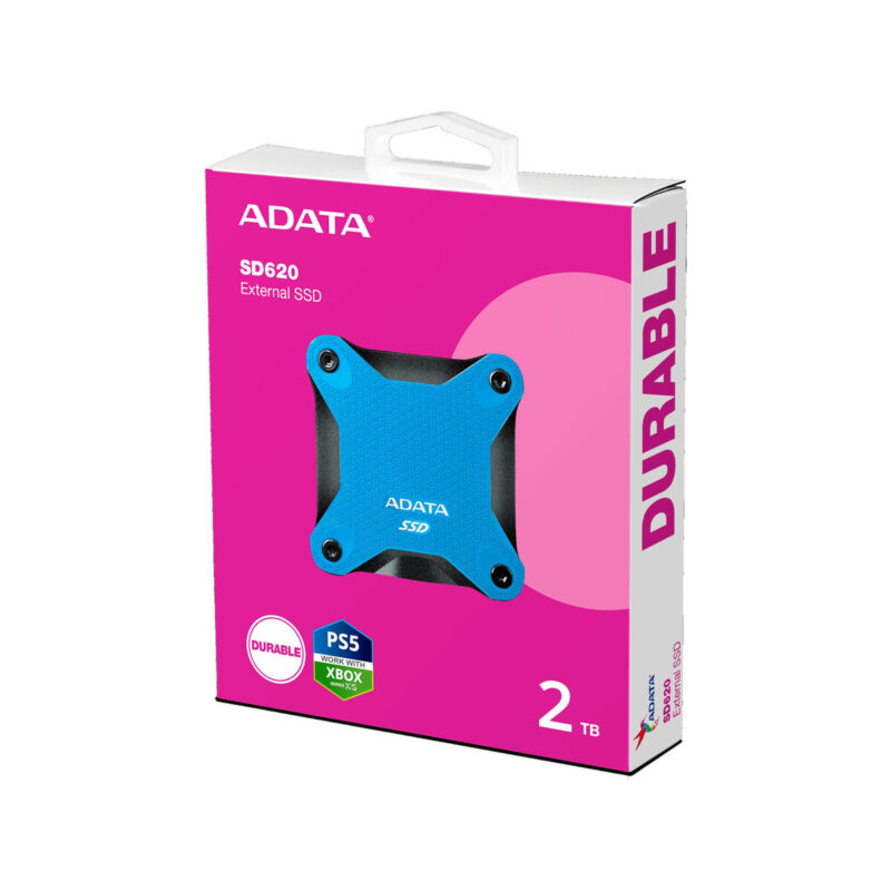 Dysk Zewnętrzny SSD Adata SD620 2TB niebieski