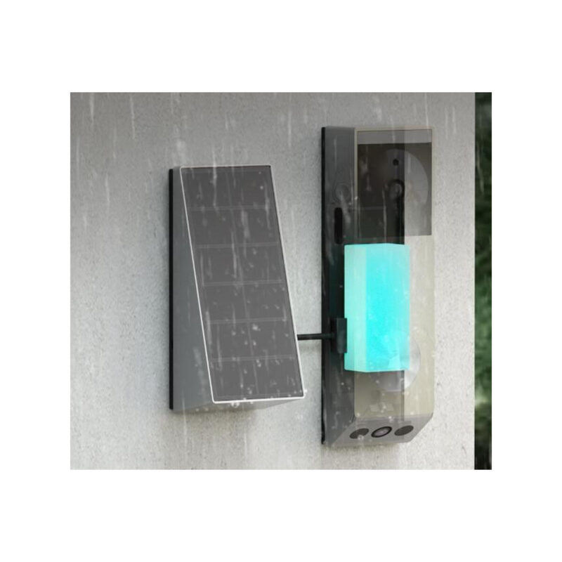 Wideodomofon Ezviz EP3x (3MP+2MP) zasilany bateriami z panelem słonecznym