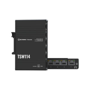 Teltonika TSW114 switch przemysłowy 5xGE (TSW114000000) DIN