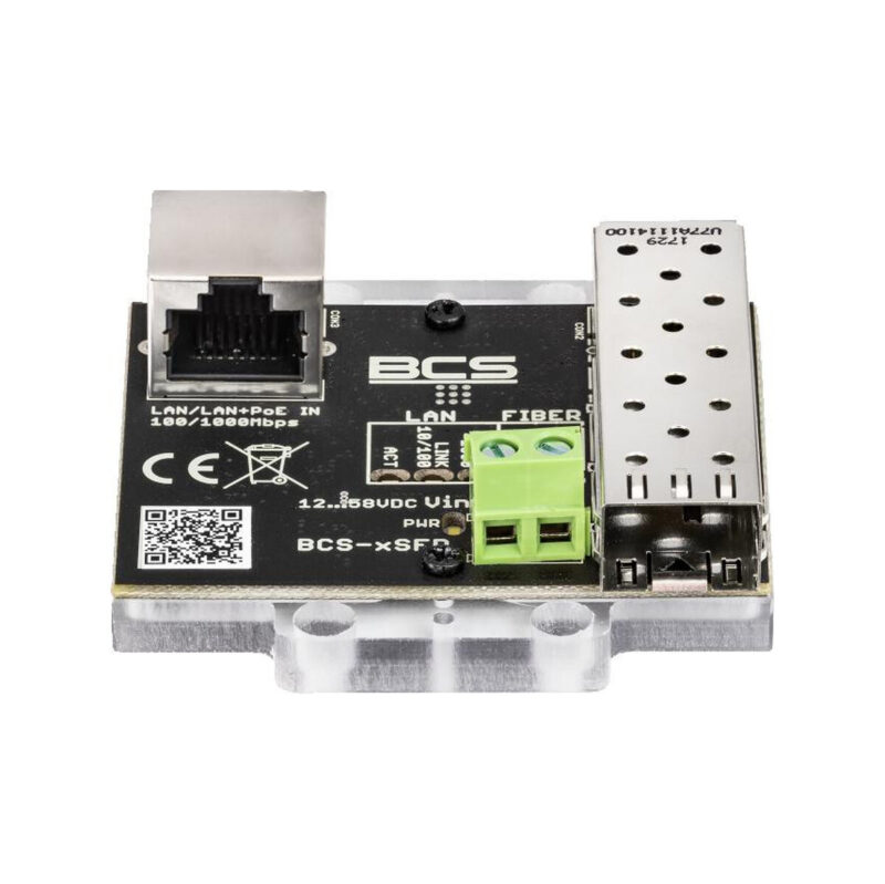 Gigabitowy media konwerter BCS POWER BCS-xSFP