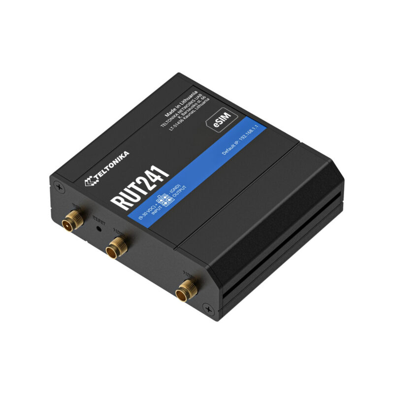 Teltonika RUT241 router przemysłowy 4G / LTE (RUT241010000)