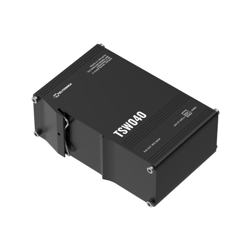 Teltonika TSW040 switch przemysłowy PoE (TSW04000000)