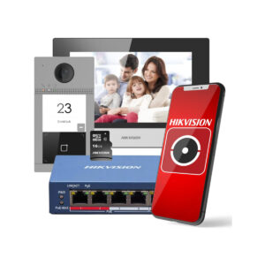 ZESTAW WIDEODOMOFONOWY HIKVISION DS-KIS604-S(C)(O-STD)/eu