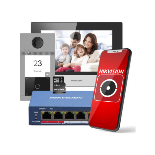 ZESTAW WIDEODOMOFONOWY HIKVISION DS-KIS604-S(C)(O-STD)/eu