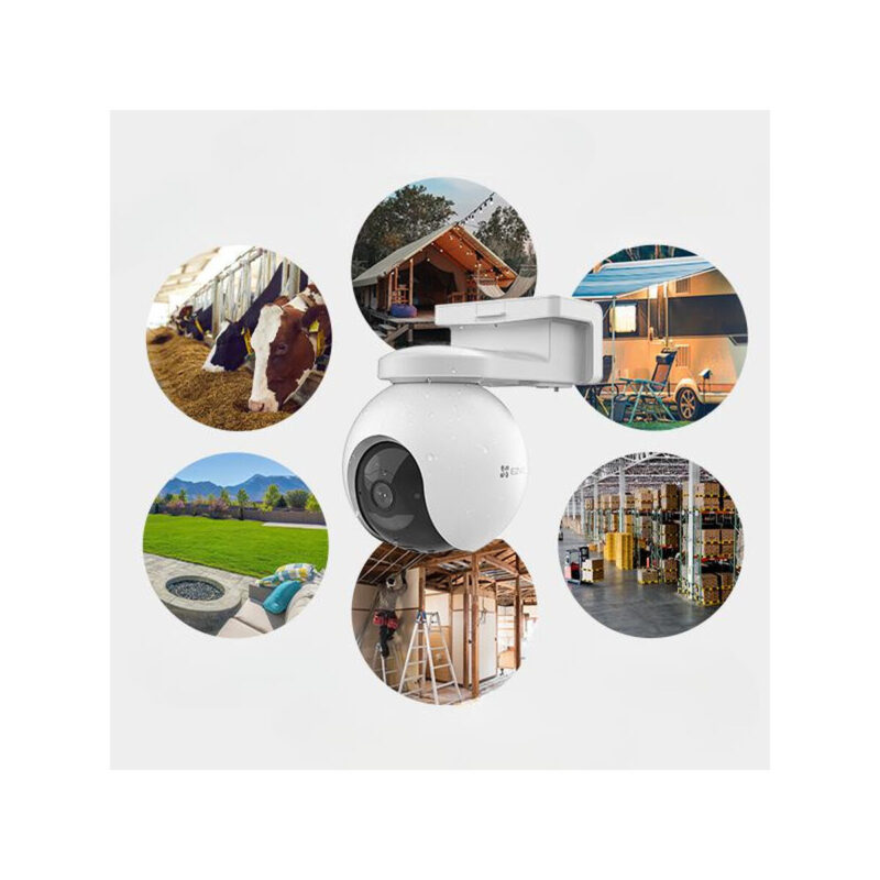 Kamera IP Ezviz EB8 4G 4K Kit 8MP z panelem słonecznym 8W 4G Wi-Fi