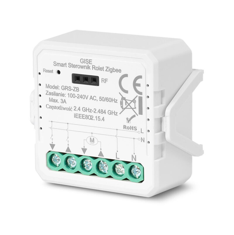 GISE Smart Sterownik roletowy Zigbee | Tuya | GRS-ZB