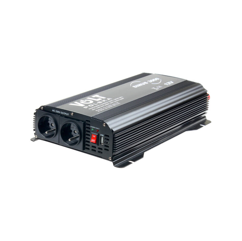 PRZETWORNICA VOLT POLSKA SINUS 3000 12V / 230V 1500/3000W