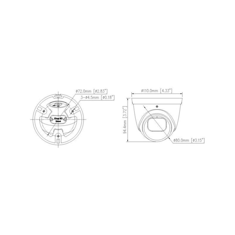 289907eb360560e84d7e1780fccac971_original Kamera IP 5 Mpx 2.8 mm Honeywell HC25CE5R1-V