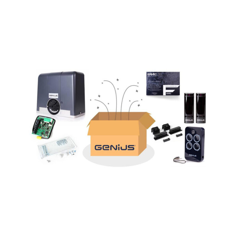 Zestaw Genius Blizzard 400 24V do 400kg bram przesuwnych
