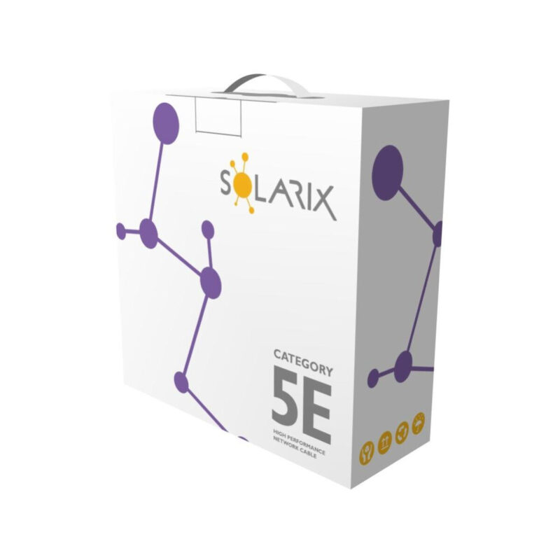 KABEL SKRĘTKA SOLARIX CAT.5E UTP LSOH Dca SXKD-5E-UTP-LSOH box 305m