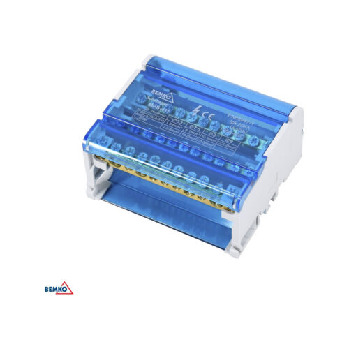 Blok rozdzielczy 60 zacisków 4x15 (11x5.3mm + 2x7.5mm + 2x9.1mm)