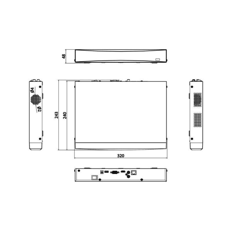 Rejestrator IP Hikvision DS-7616NXI-K1 D PL