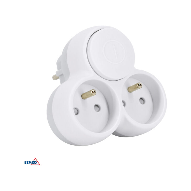 Rozgałęźnik +"0" 3xGN 16A