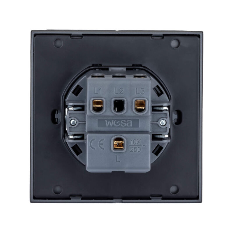 Przycisk dzwonkowy szary WESA – CC TR 06