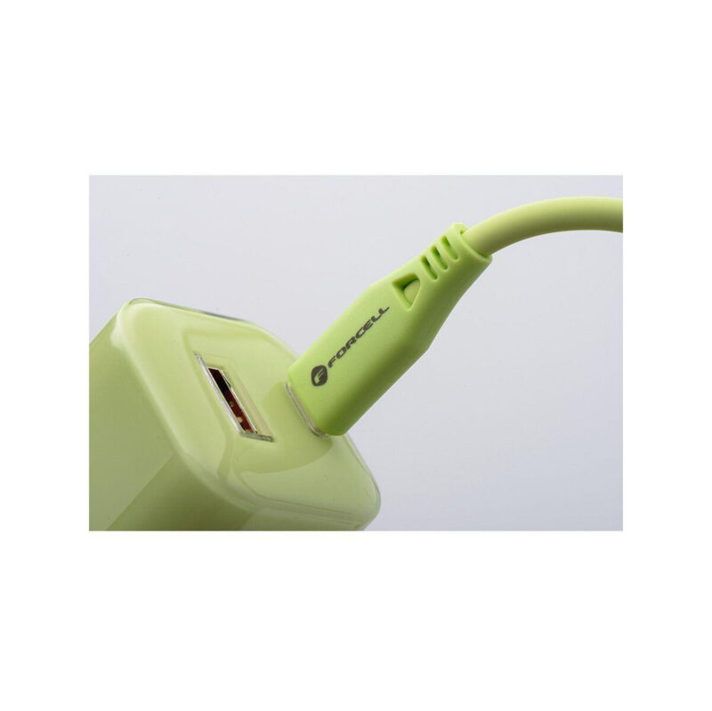 2a694e0702de3b02e84d1846d83a8d6a_original ŁADOWARKA SIECIOWA Forcell F-Energy GaN III VT-41 33 W 1x USB-C 1x USB-A PD 3.0 QC 4.0 ZIELONA