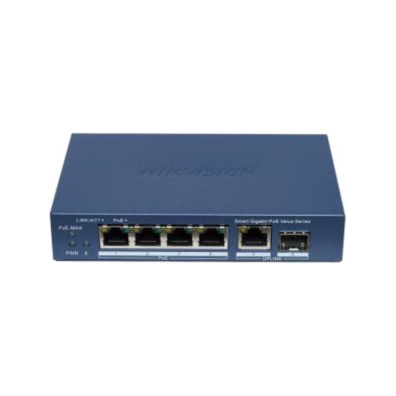 Switch Hikvision DS-3E1506P-EI/M-4P1T1F(O-STD)