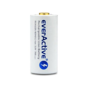 Akumulatorek 16340 / R-CR123 3V everActive 700mAh (1 szt.) z zabezpieczeniem
