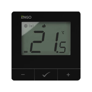 ENGO Controls Inteligentny zestaw ogrzewania Czarny (E25-BATB-4 + ETRV-M30 + EPlug WiFi)