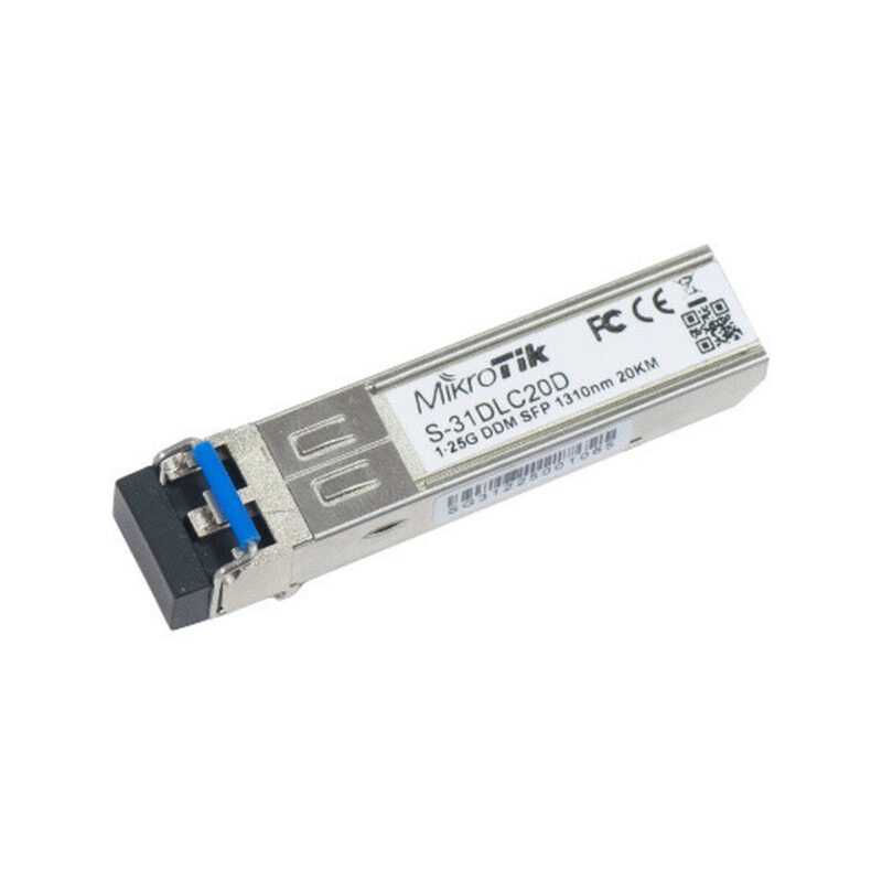 MODUŁ SFP MIKROTIK S-31DLC20D 1.25G SM 20km 1310nm