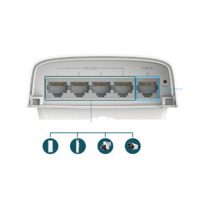 SWITCH TP-LINK SG2005P-PD (Outdoor) (POE-IN)