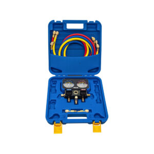 Zestaw podwójnych manometrów analogowych Value VRM2-B-0801