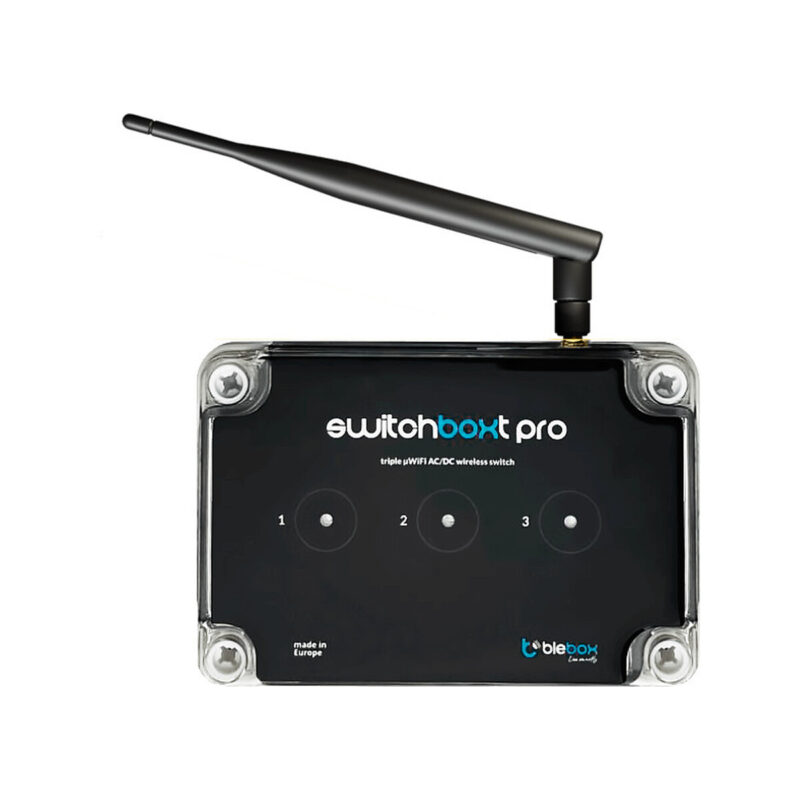 Moduł przekaźnikowy switchboxt pro z zewnętrzną anteną Blebox