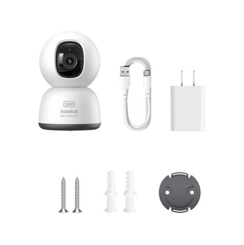 Kamera Baseus Security P1 Lite 2K (wersja EU) – biała S0TV002132